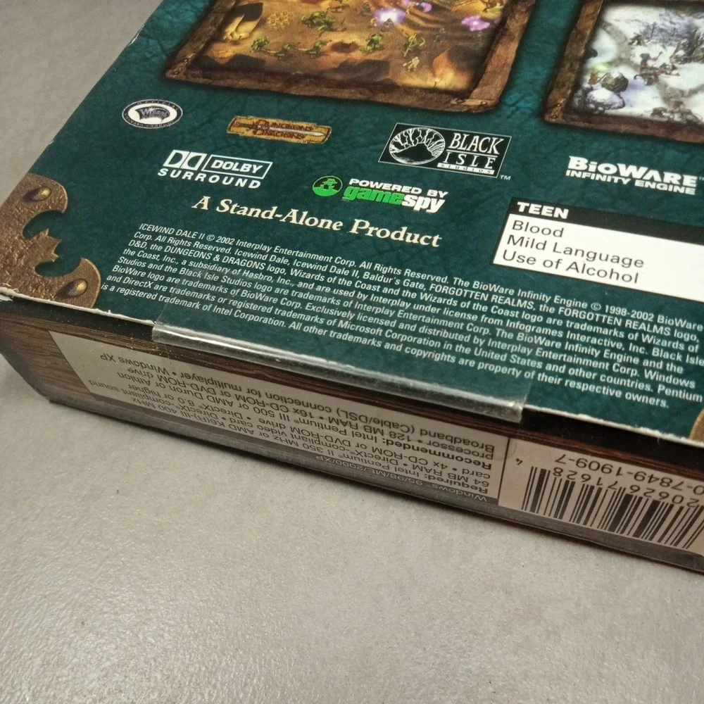 Icewind Dale II (PC, 2002) -BRAND NEW